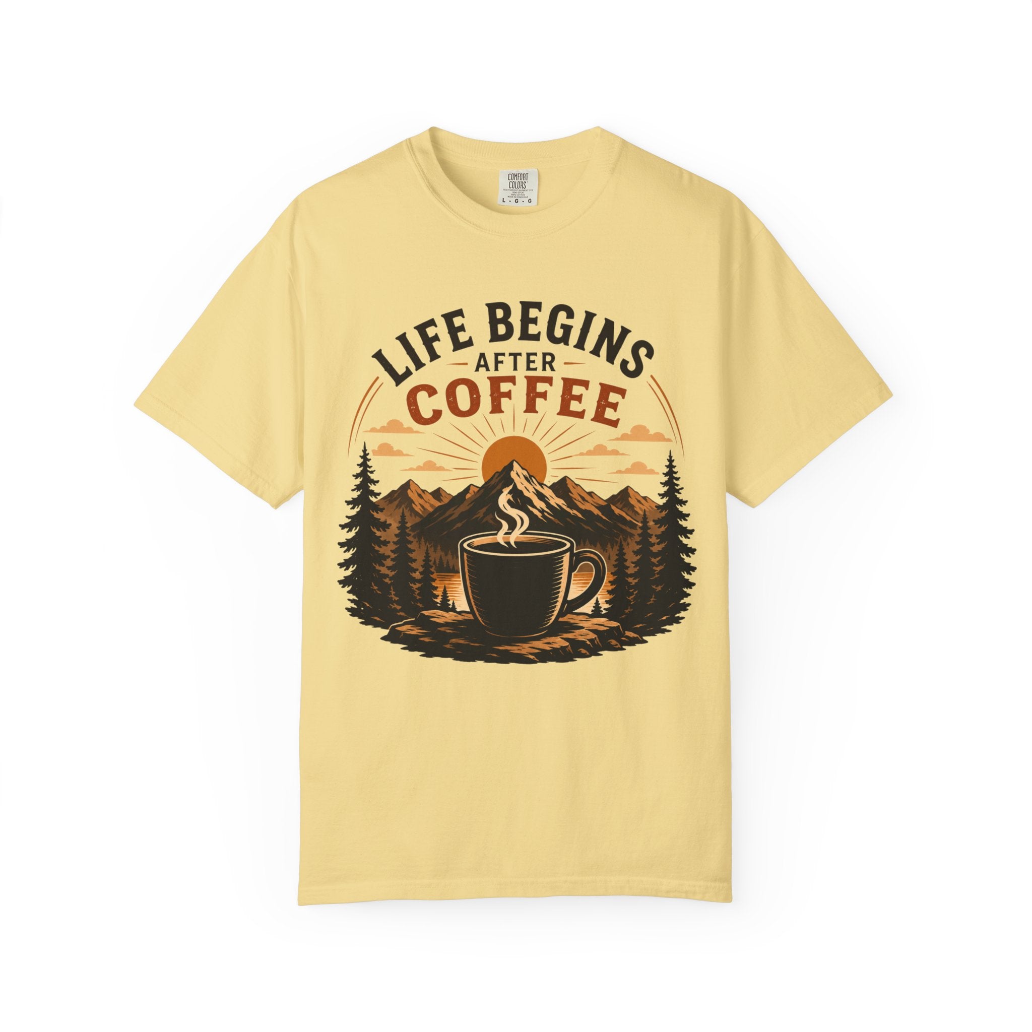 Life Begins After Coffee T-Shirt