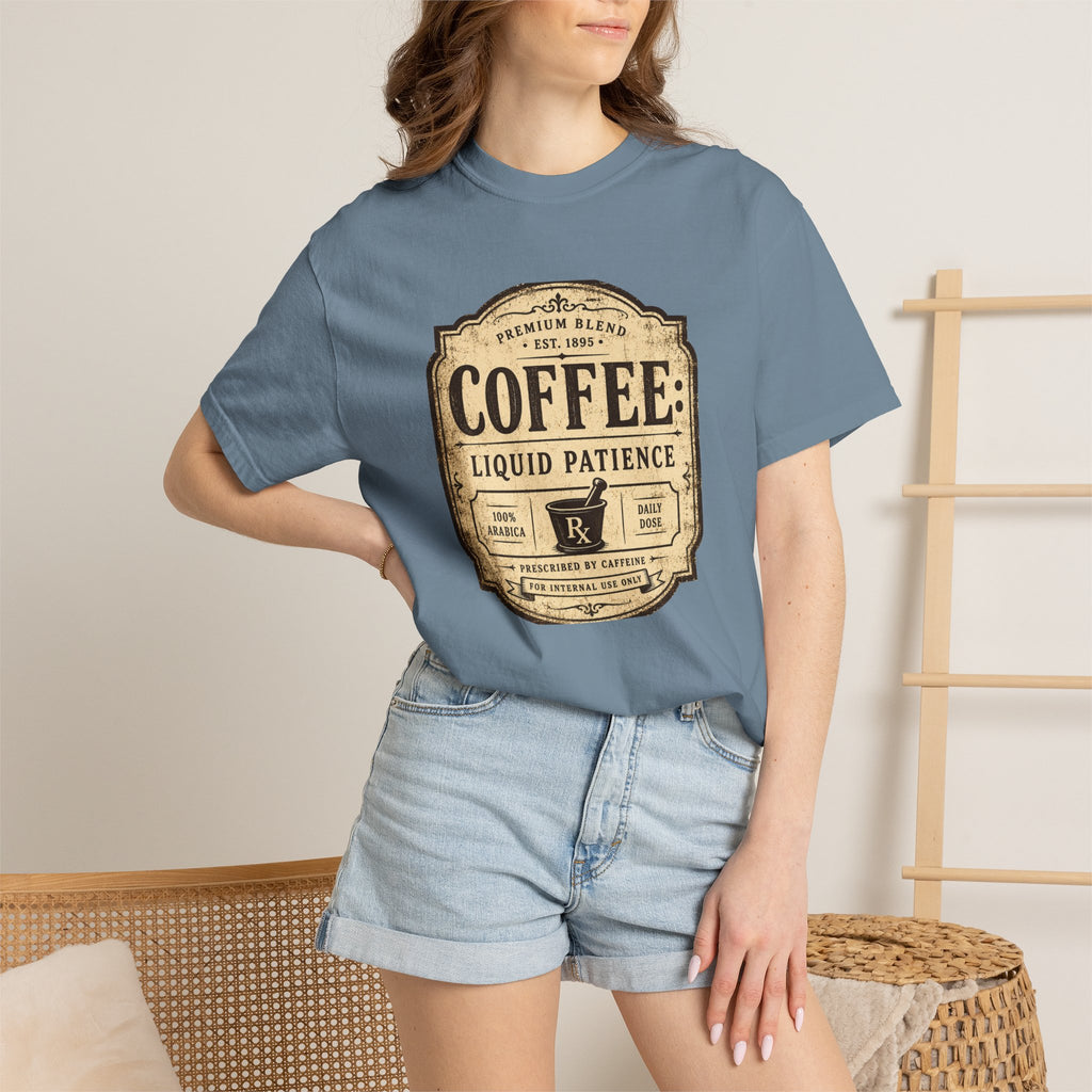 Coffee: Liquid Patience T-Shirt