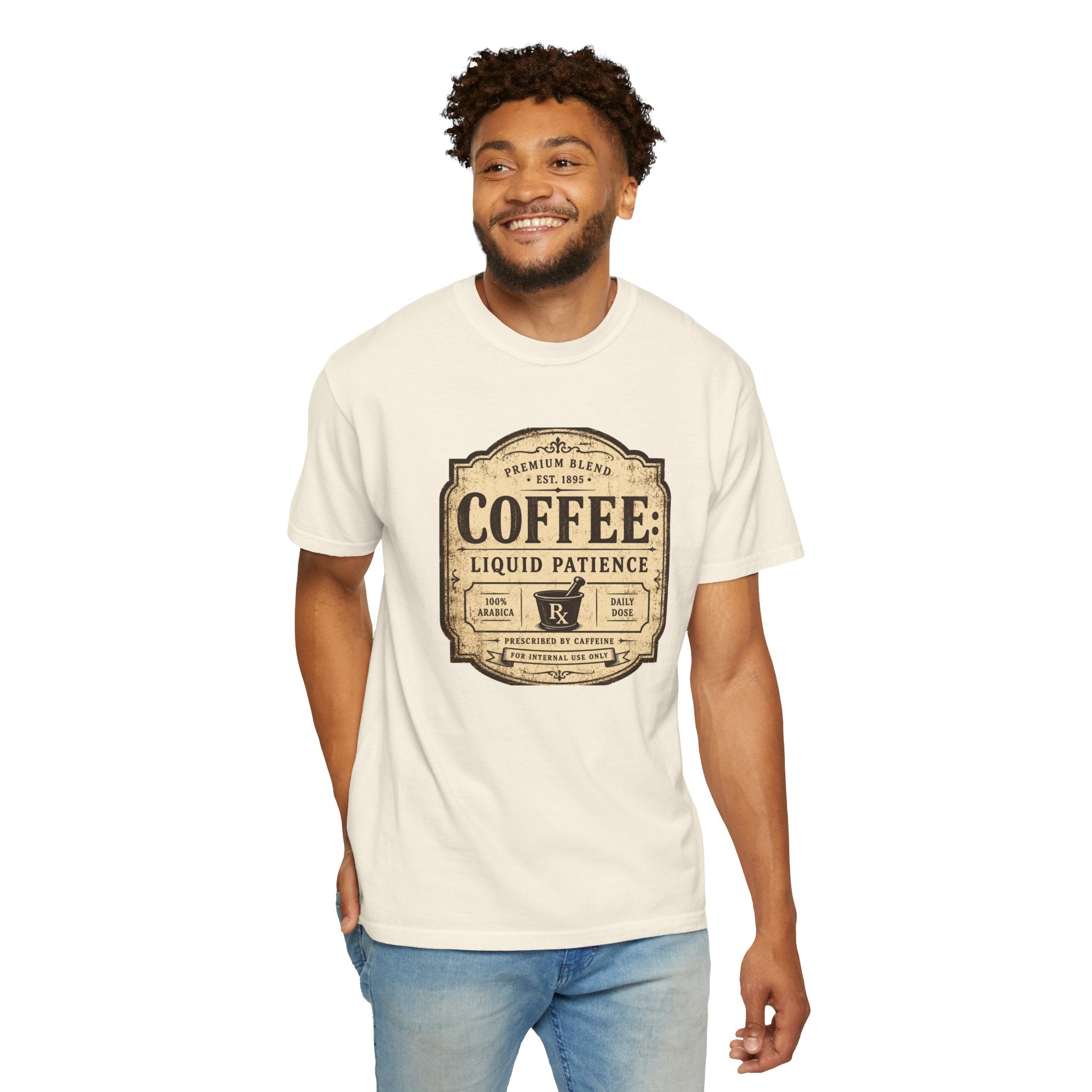 Coffee: Liquid Patience T-Shirt