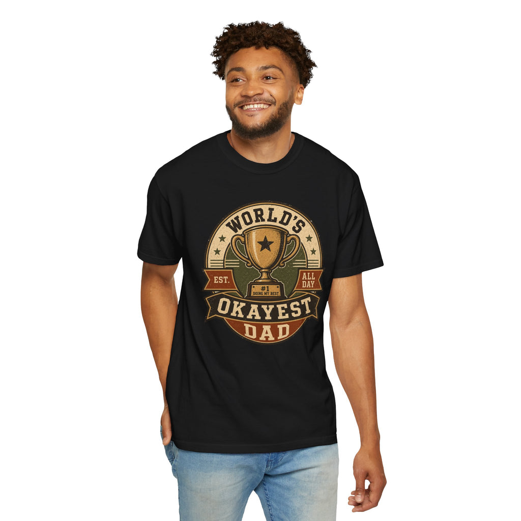 World's Okayest Dad T-Shirt