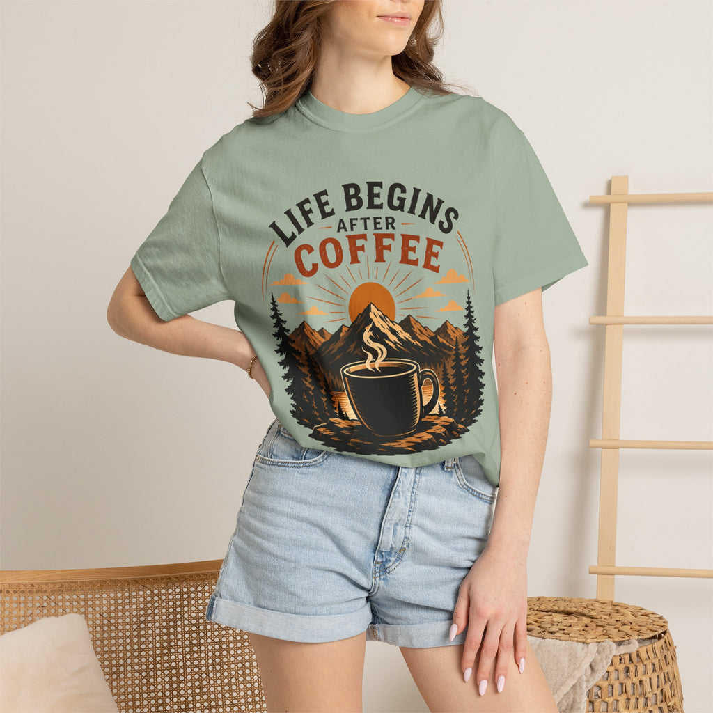 Life Begins After Coffee T-Shirt