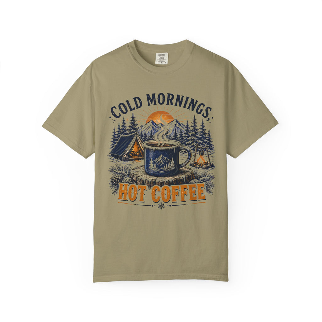 Cold Mornings, Hot Coffee T-Shirt