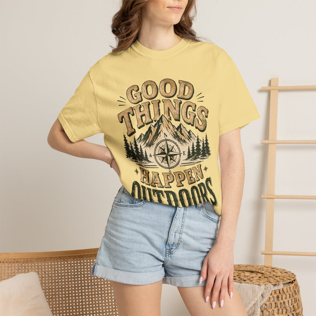 Good Things Happen Outdoors T-Shirt