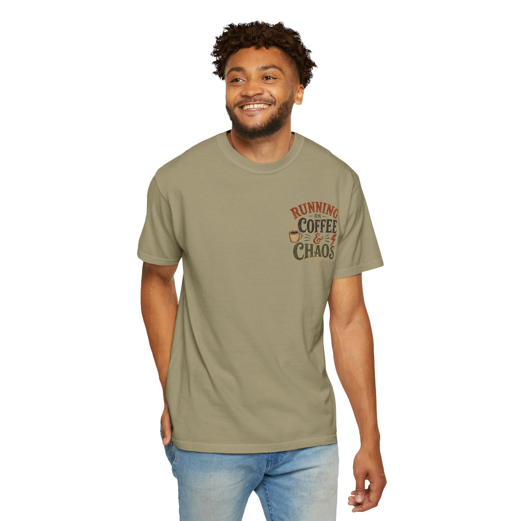 Running on Coffee and Chaos T-Shirt
