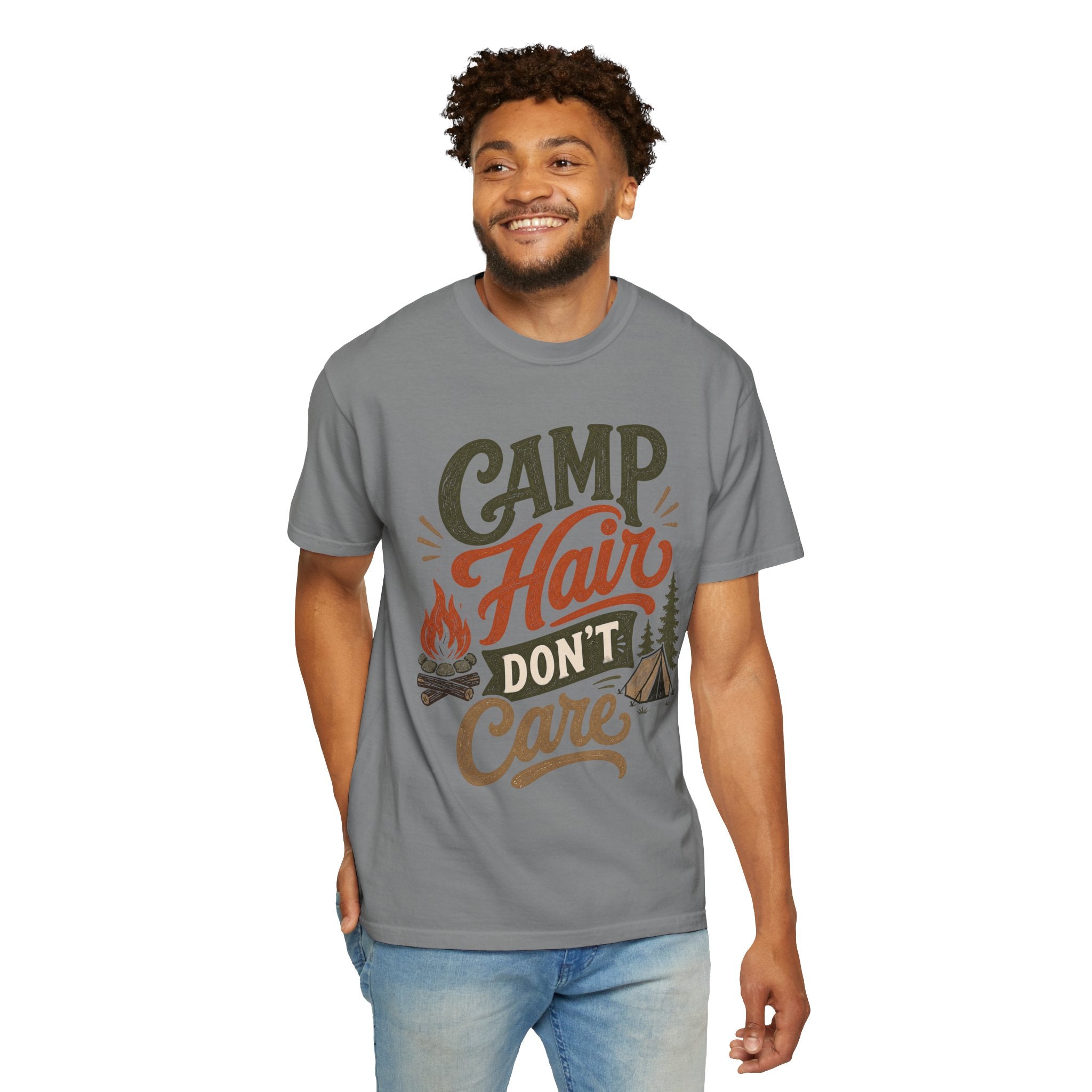 Camp Hair Don't Care T-Shirt
