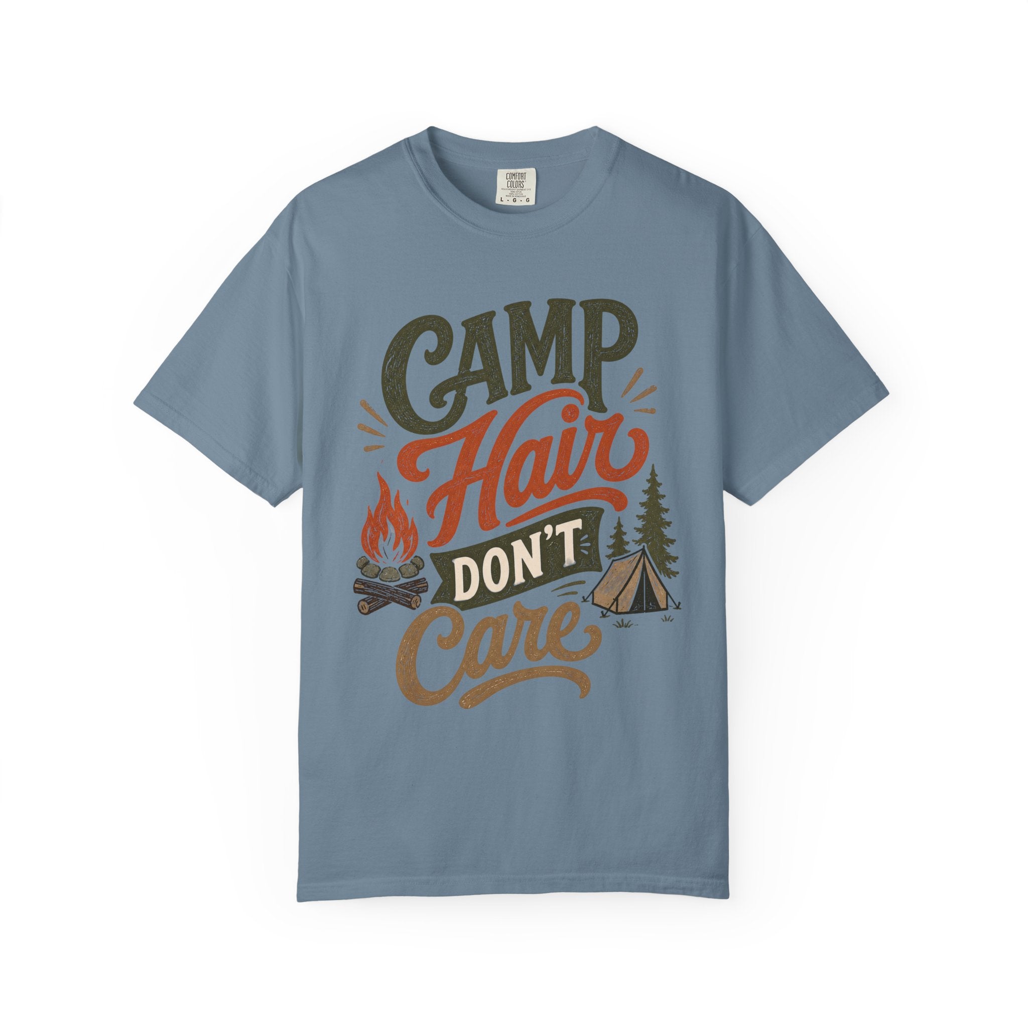 Camp Hair Don't Care T-Shirt
