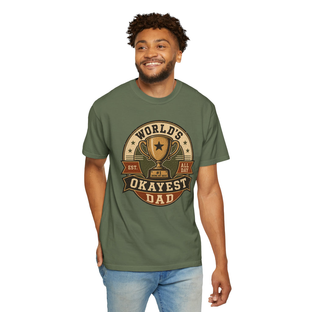 World's Okayest Dad T-Shirt