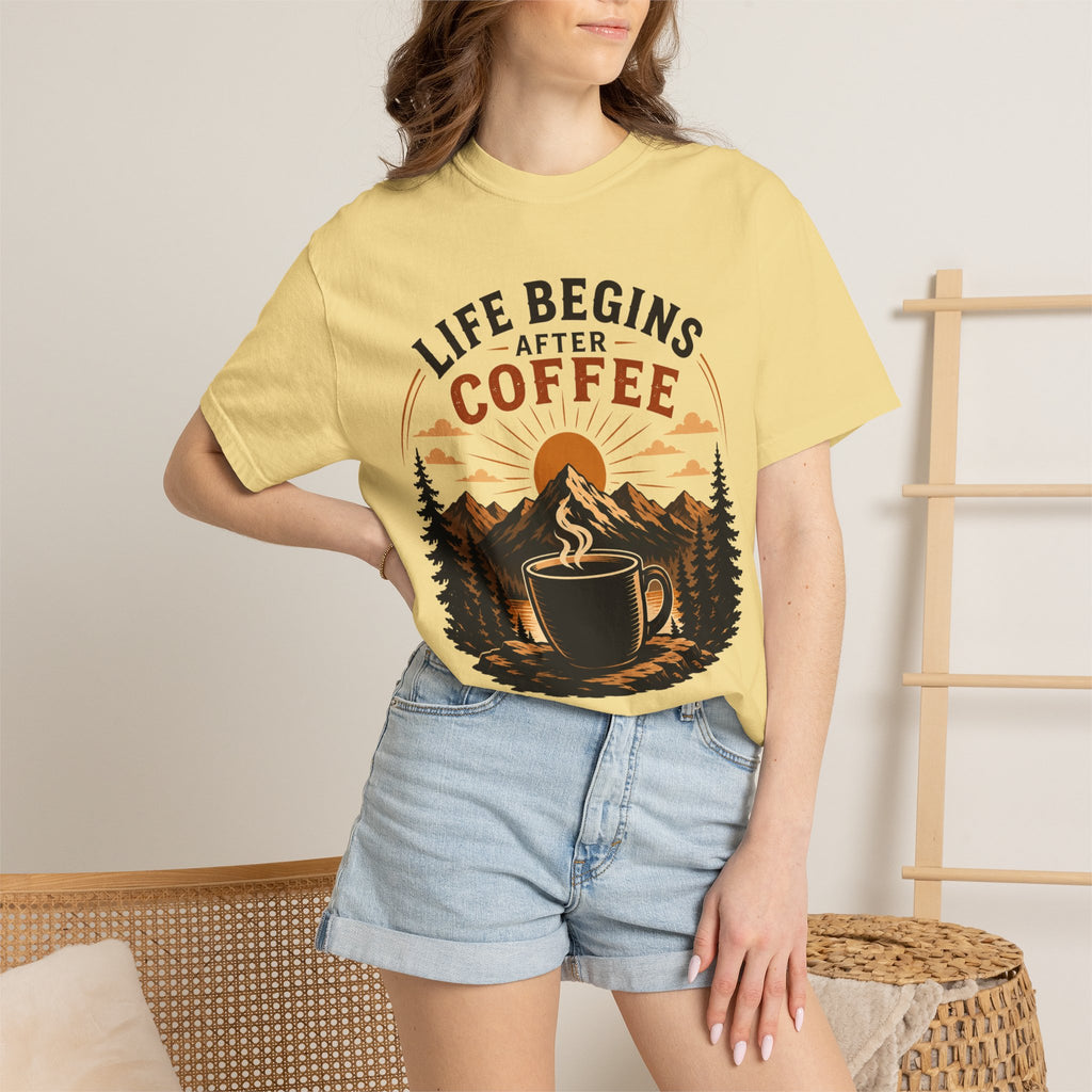 Life Begins After Coffee T-Shirt