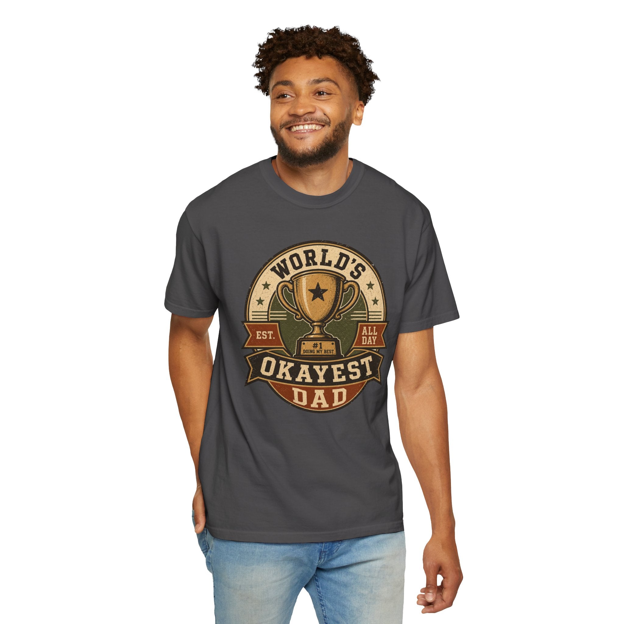 World's Okayest Dad T-Shirt