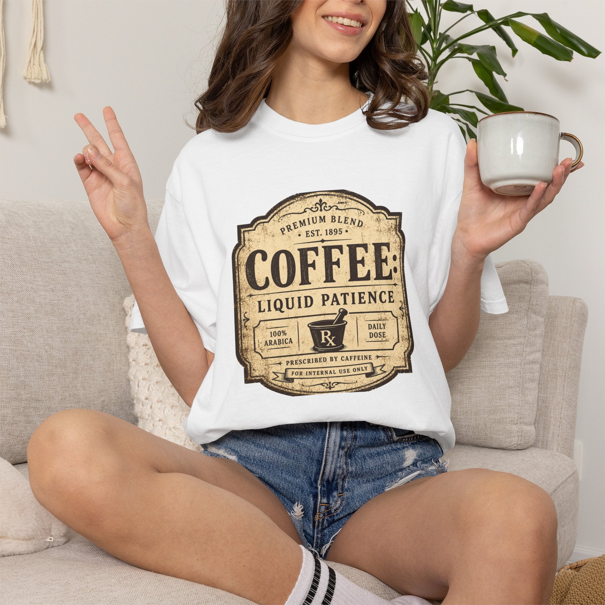 Coffee: Liquid Patience T-Shirt