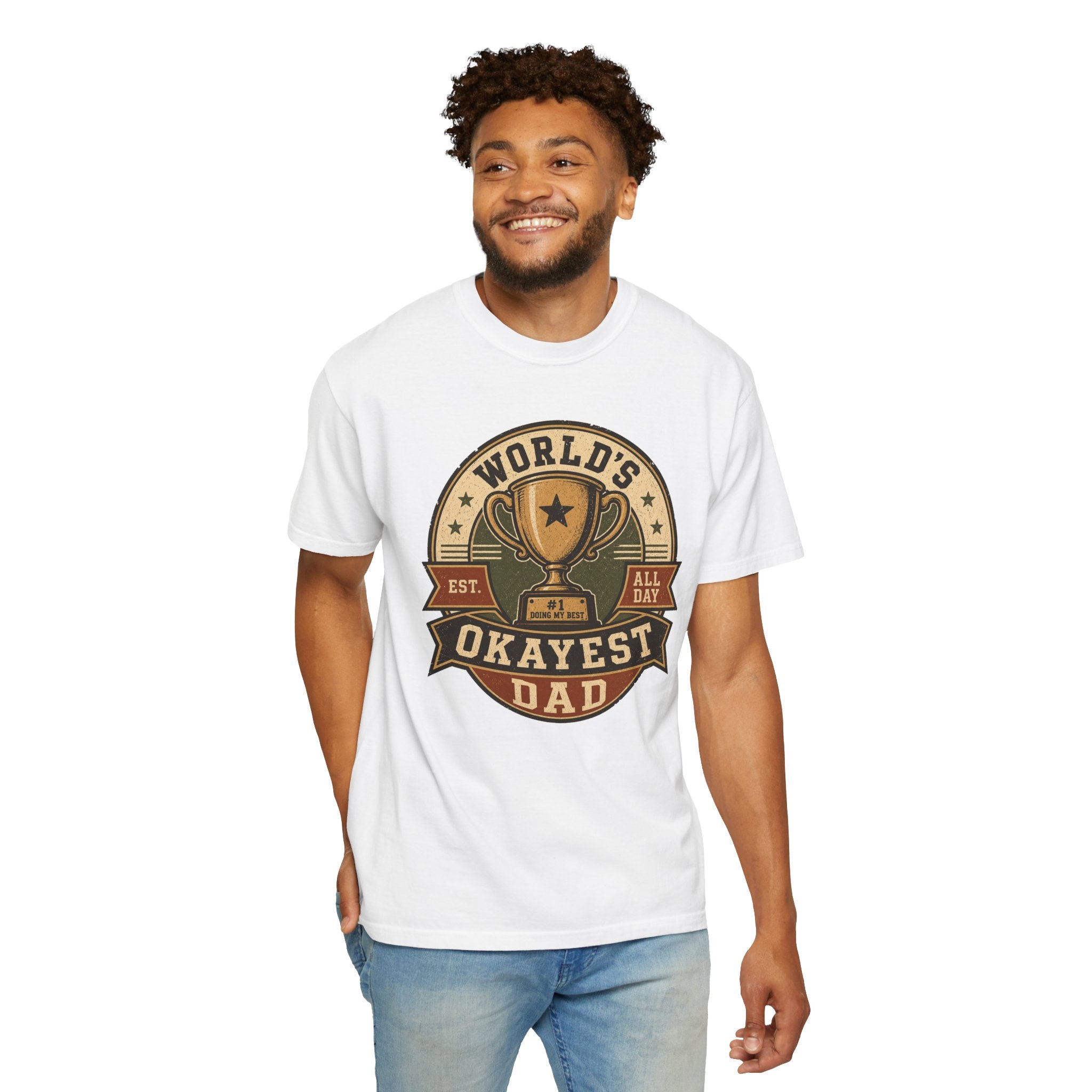 World's Okayest Dad T-Shirt