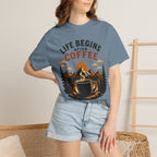 Life Begins After Coffee T-Shirt