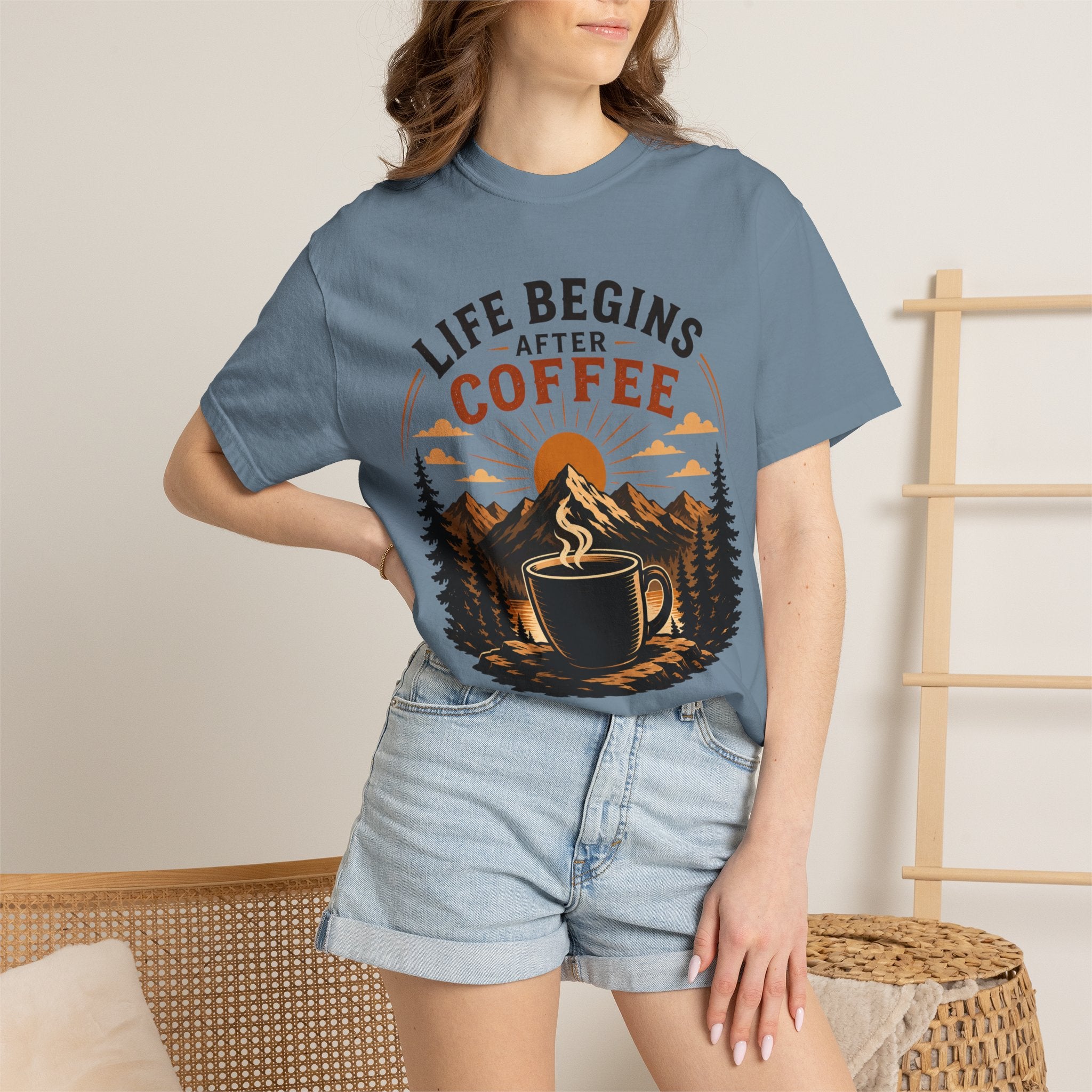 Life Begins After Coffee T-Shirt