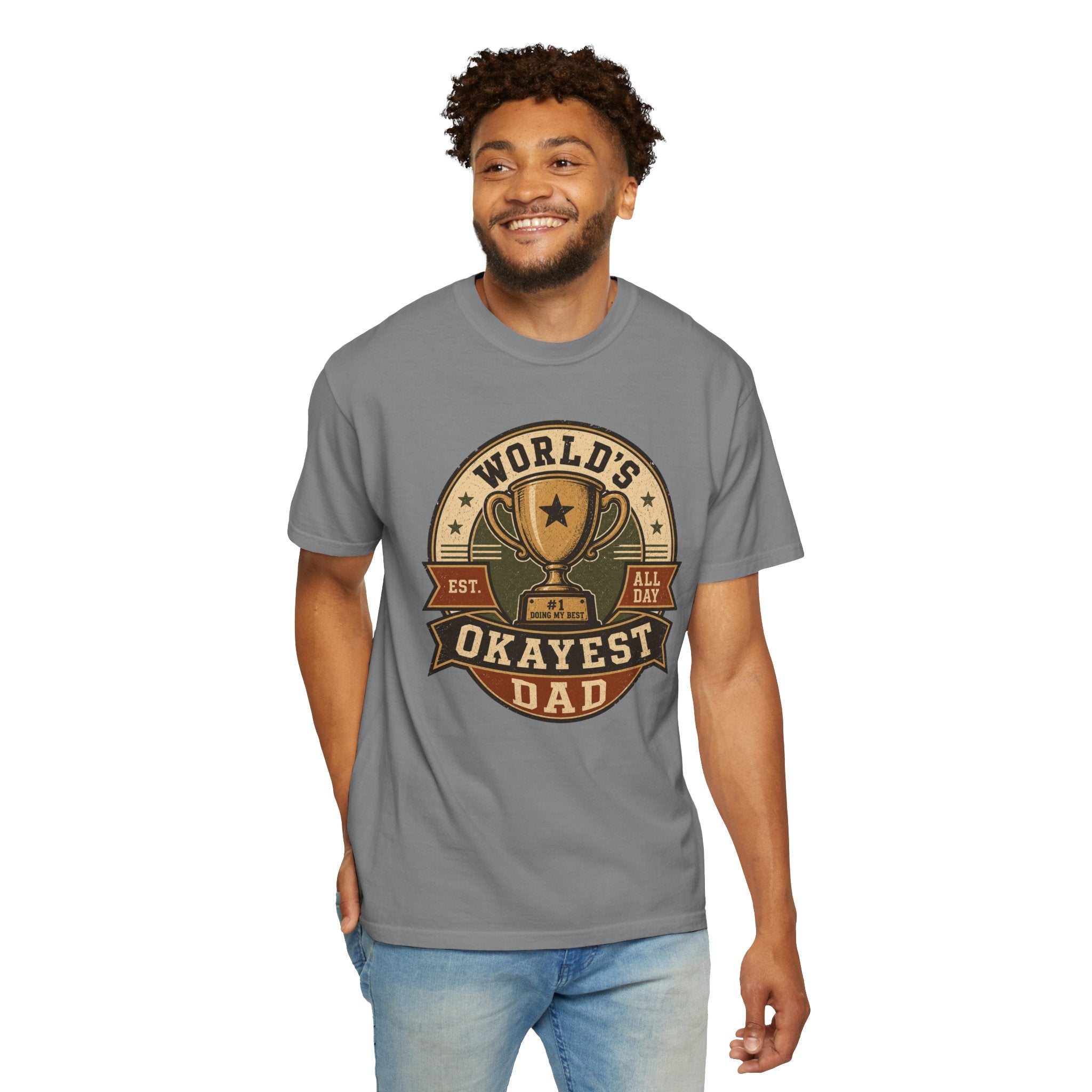 World's Okayest Dad T-Shirt