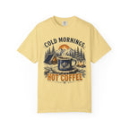 Cold Mornings, Hot Coffee T-Shirt