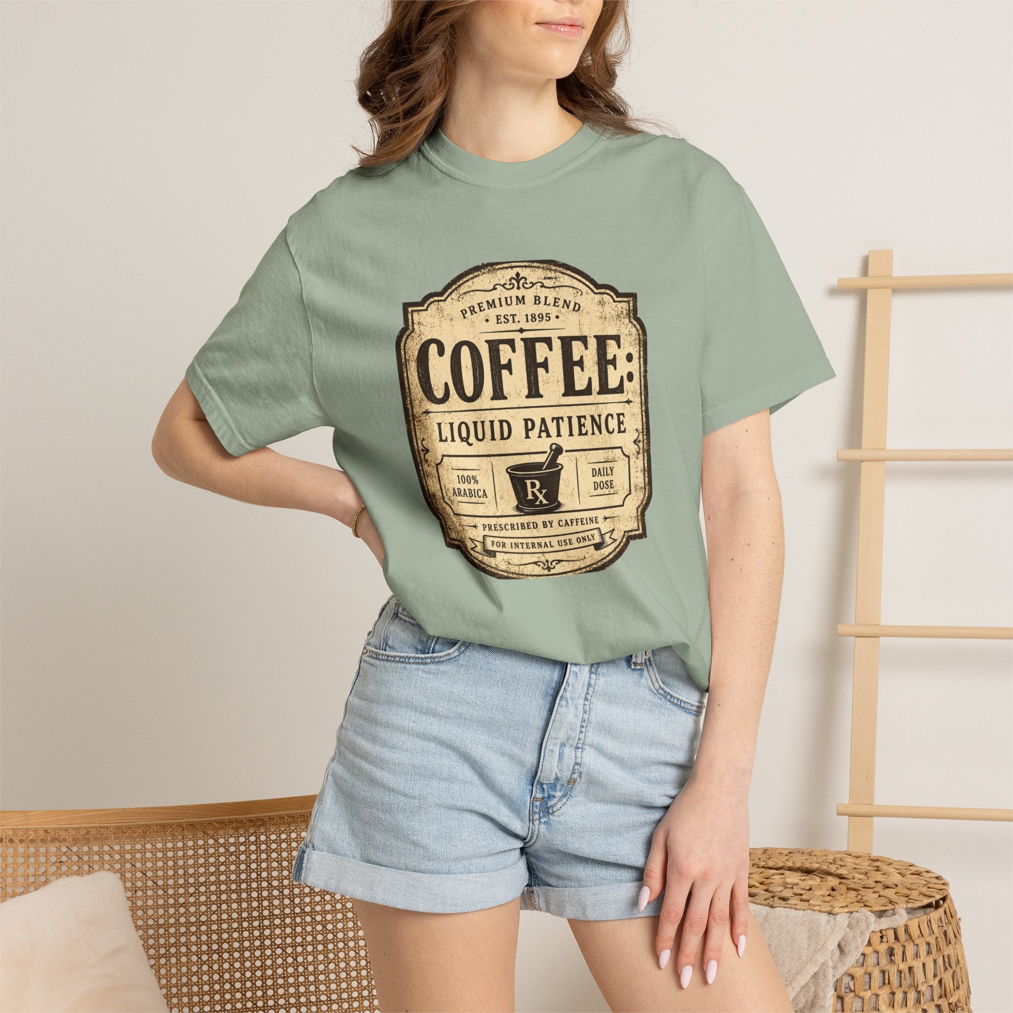 Coffee: Liquid Patience T-Shirt
