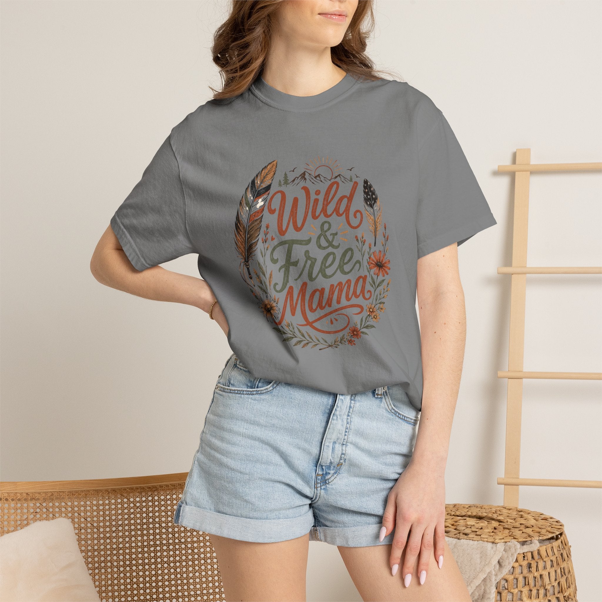 Wild & Free Mama T-Shirt