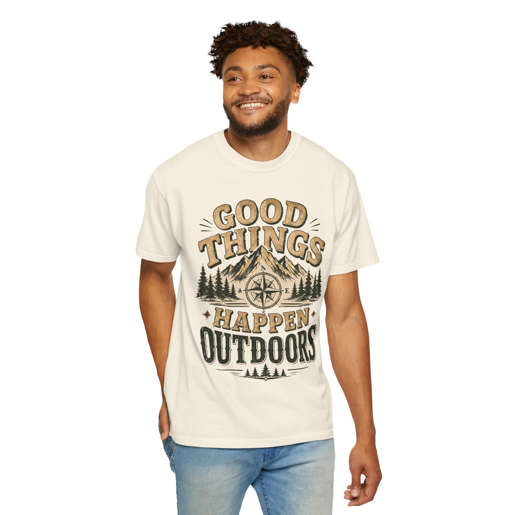 Good Things Happen Outdoors T-Shirt