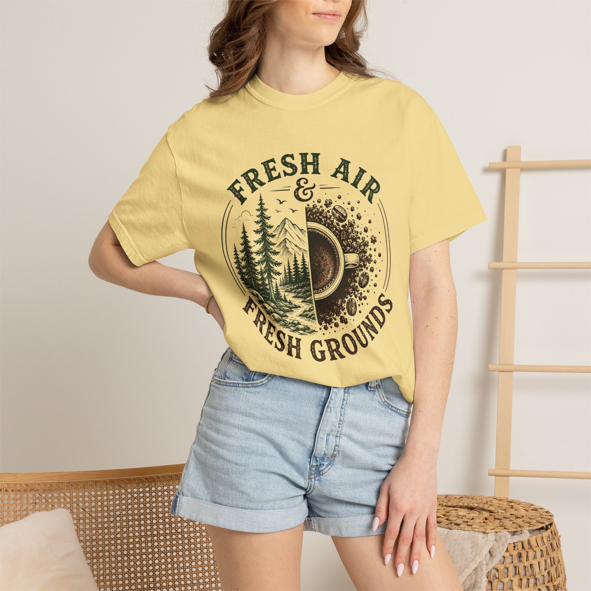 Fresh Air & Fresh Grounds T-Shirt