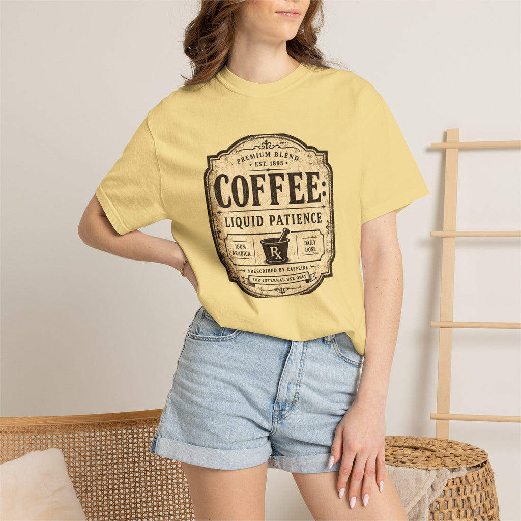 Coffee: Liquid Patience T-Shirt