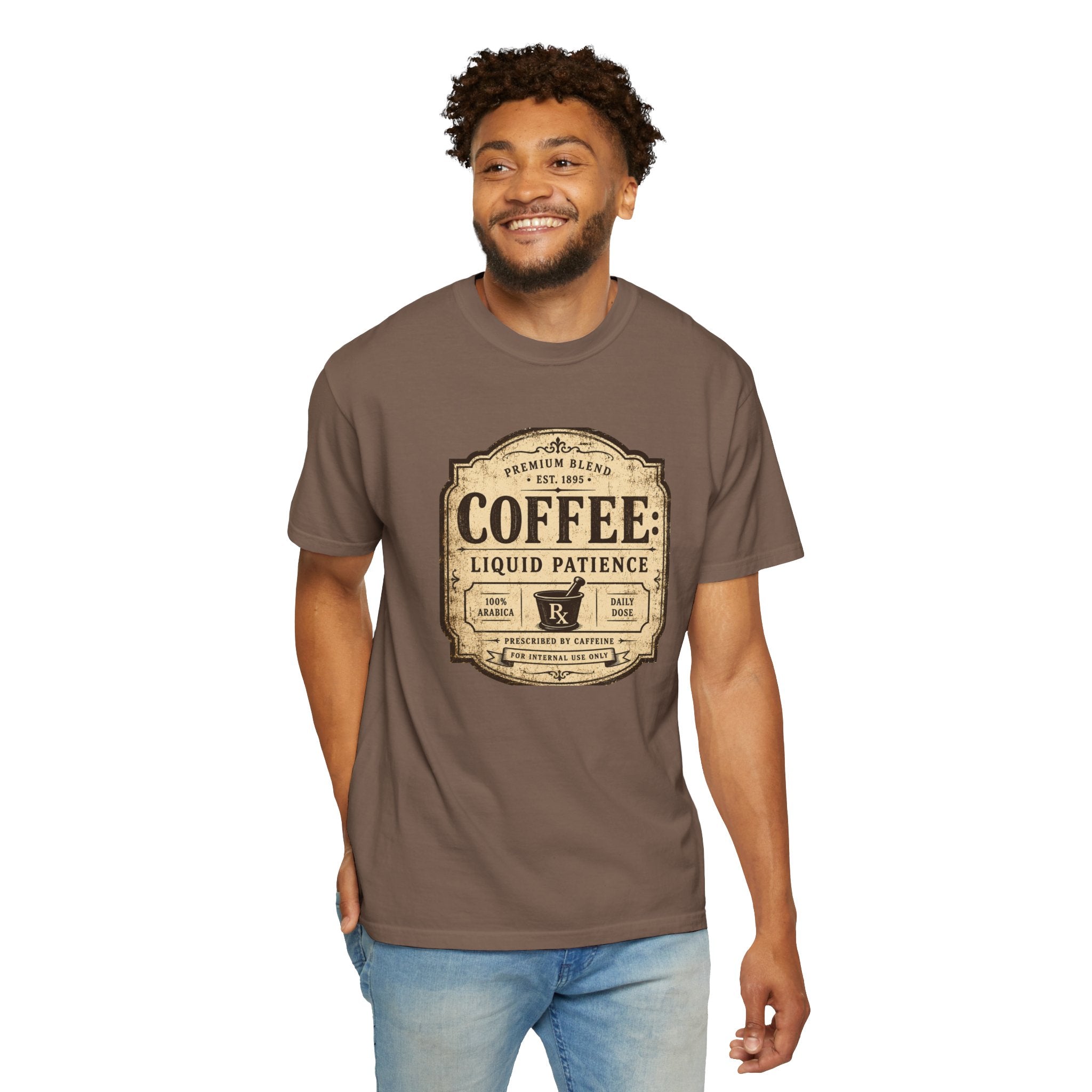 Coffee: Liquid Patience T-Shirt