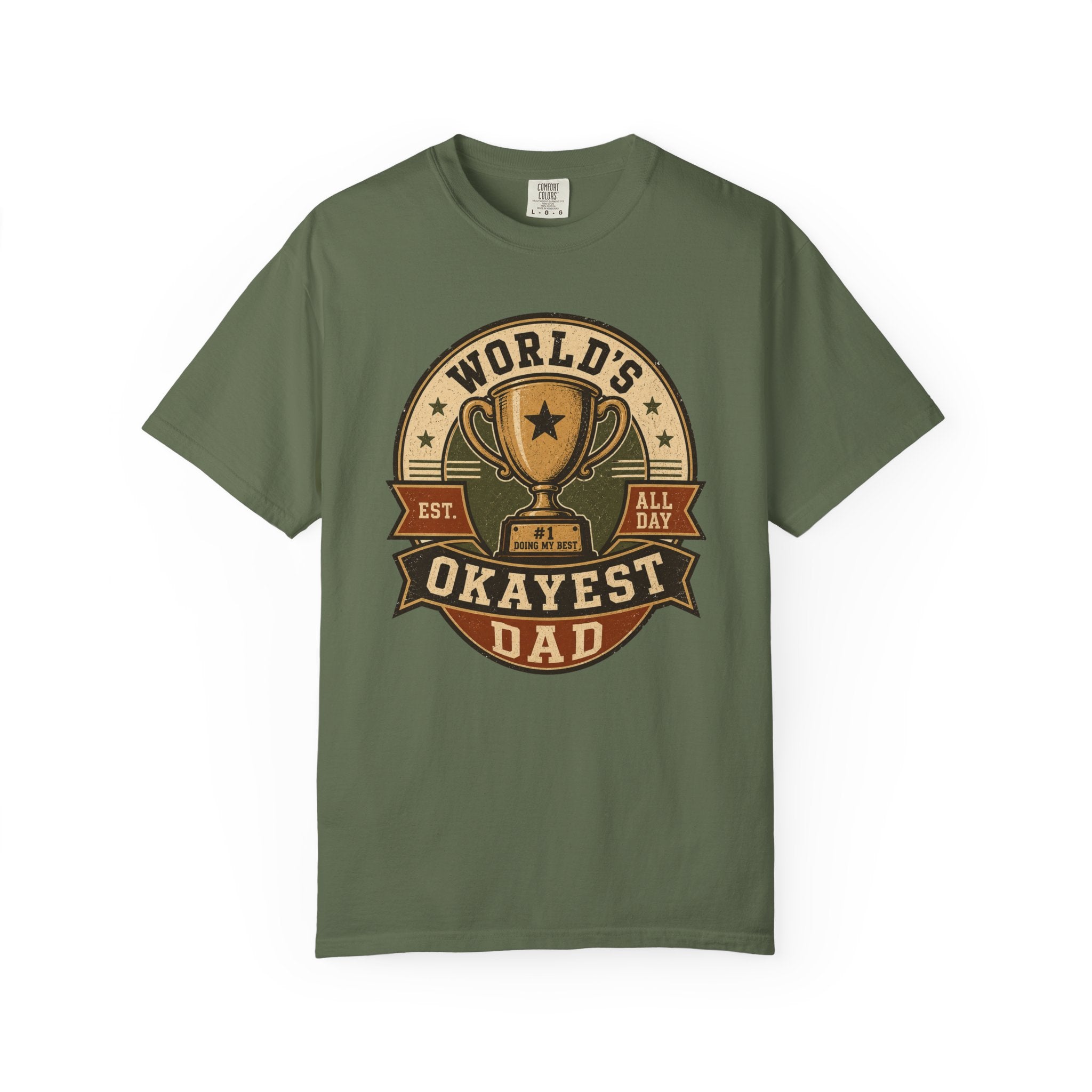 World's Okayest Dad T-Shirt