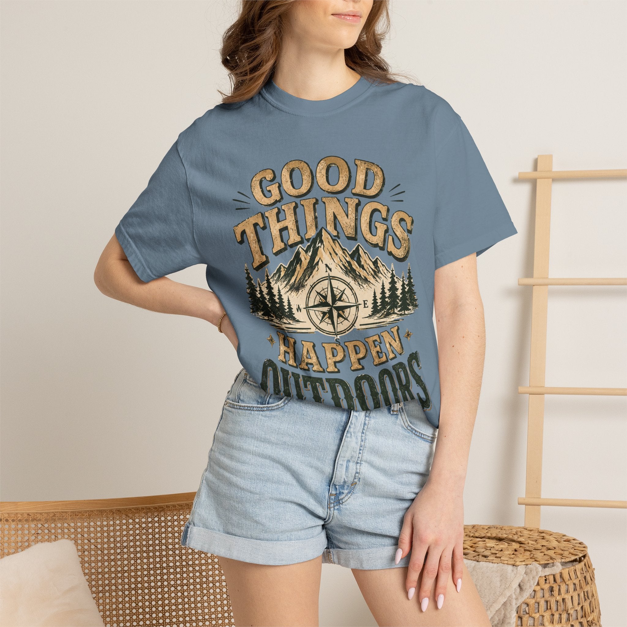 Good Things Happen Outdoors T-Shirt