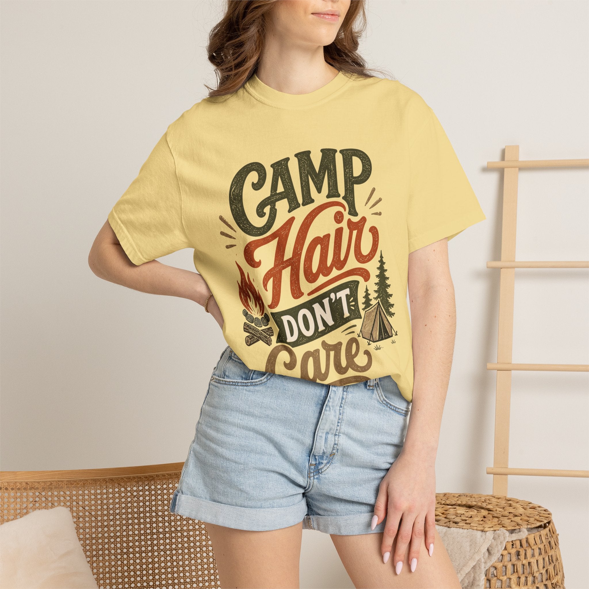 Camp Hair Don't Care T-Shirt