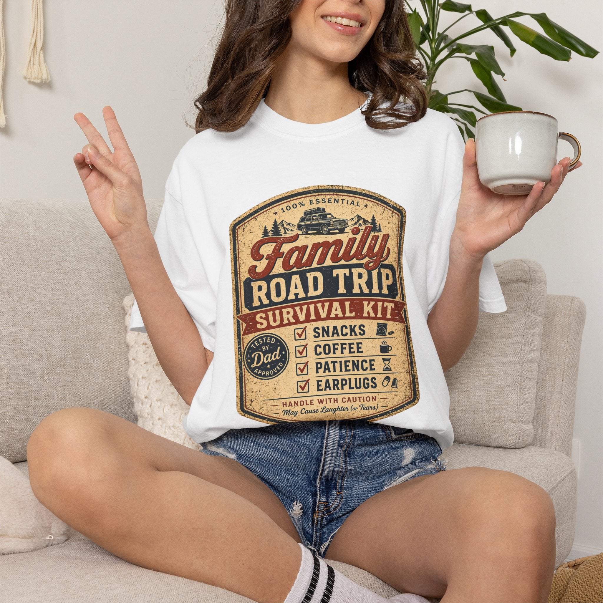 Family Road Trip Survival Kit T-Shirt