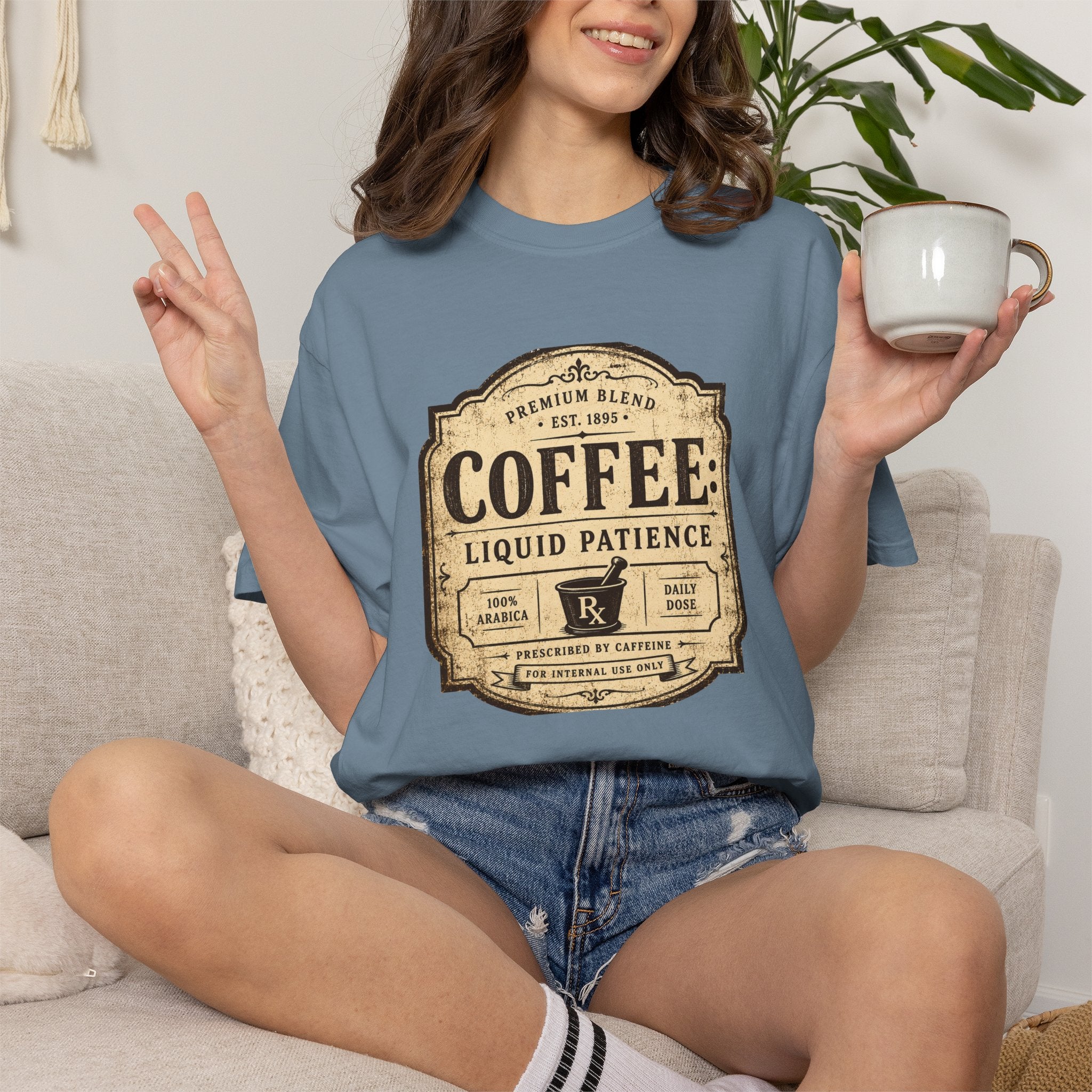 Coffee: Liquid Patience T-Shirt