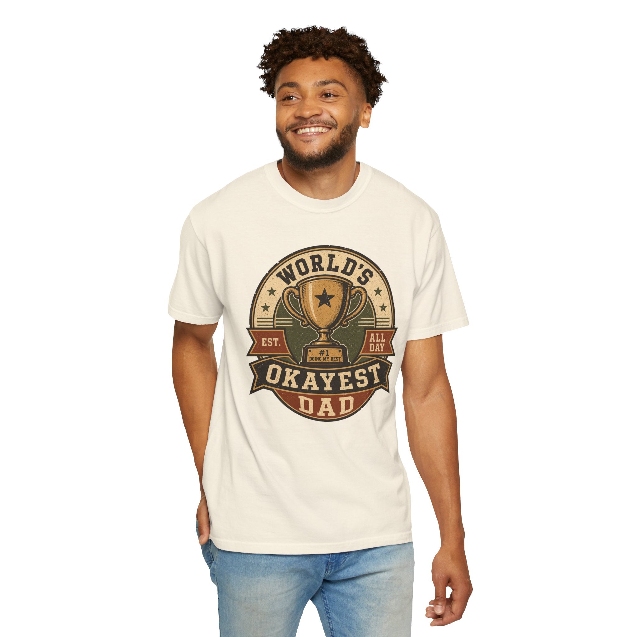 World's Okayest Dad T-Shirt
